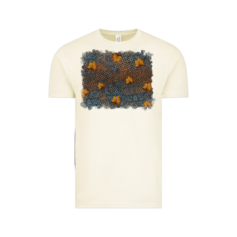 Tooled Leather Fall Background Vintage Tee by RanaPortraitStore | Teevron