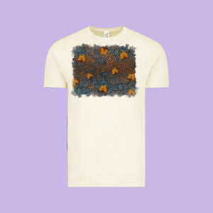 Tooled Leather Fall Background Vintage Tee Designed By Ranaportraitstore