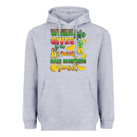 Heather Grey when life gives you lemons make something Heavyweight Hoodie - RanaPortraitStore