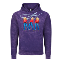 Cloud Purple dolly musician Vintage Hoodie - linhVisuals