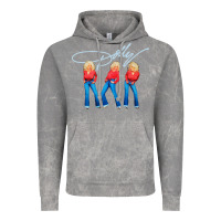Cloud Rock dolly musician Vintage Hoodie - linhVisuals