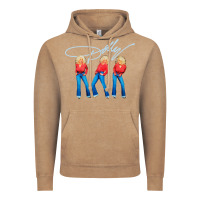 Vintage Coffee dolly musician Vintage Hoodie - linhVisuals