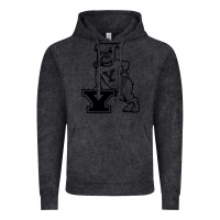 Vintage Black yale vintage Vintage Hoodie - linhVisuals
