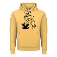 Vintage Mustard yale vintage Vintage Hoodie - linhVisuals