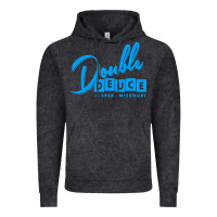Vintage Black double deuce bar Vintage Hoodie - linhVisuals