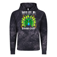 Cloud Black peacock inspired beautiful color bird (3) Vintage Hoodie - linhVisuals