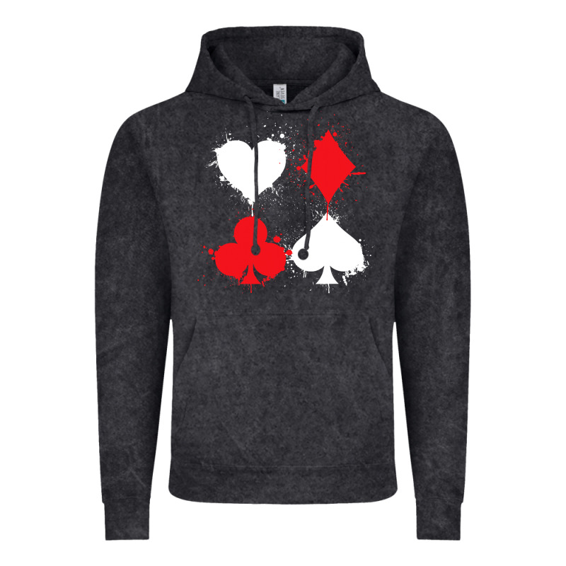 Playing Cards Poker Heart Spade Club Vintage Hoodie by linhVisuals | Teevron