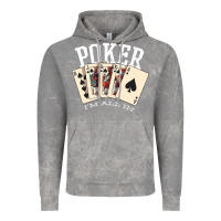 Cloud Rock poker all in royal flush lucky casino Vintage Hoodie - linhVisuals
