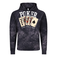 Cloud Black poker all in royal flush lucky casino Vintage Hoodie - linhVisuals