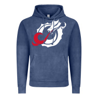 Vintage Denim MSUM Dragons, Gear Vintage Hoodie - linhVisuals