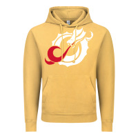 Vintage Mustard MSUM Dragons, Gear Vintage Hoodie - linhVisuals