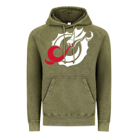 Vintage Olive MSUM Dragons, Gear Vintage Hoodie - linhVisuals