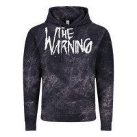 Cloud Black THE WARNING Vintage Hoodie - linhVisuals