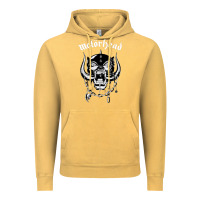 Vintage Mustard MUSIC ROCK Vintage Hoodie - linhVisuals
