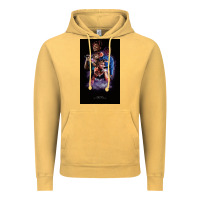 Vintage Mustard rap music juice Vintage Hoodie - linhVisuals