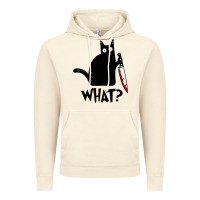 Vintage Artic Halloween Cat With Knife What Vintage Hoodie - linhVisuals