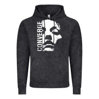 Vintage Black converge Vintage Hoodie - linhVisuals