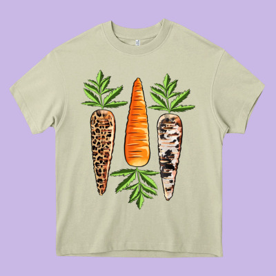Easter Carrot Easter Day Heavy Core Tee Designed By Cowgirlartshop