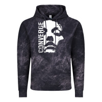 Cloud Black converge Vintage Hoodie - linhVisuals