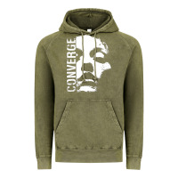 Vintage Olive converge Vintage Hoodie - linhVisuals