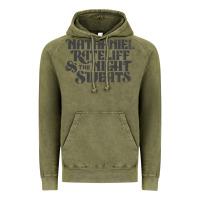 Vintage Olive nathaniel rateliff müsïc Vintage Hoodie - linhVisuals