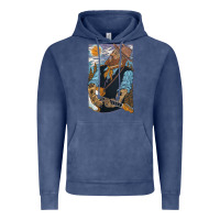 Vintage Denim nathaniel rateliff müsïc Vintage Hoodie - linhVisuals