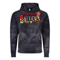 Cloud Black busy raising ballers Vintage Hoodie - CowhideDigitalArt