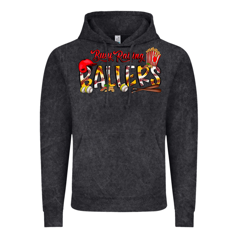 Busy Raising Ballers Vintage Hoodie by CowhideDigitalArt | Teevron
