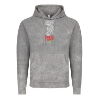 Cloud Rock poker card player believe in something Vintage Hoodie - linhVisuals