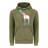 Vintage Olive transgender flag ftm mtf trans pride Vintage Hoodie - linhVisuals