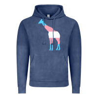 Vintage Denim transgender flag ftm mtf trans pride Vintage Hoodie - linhVisuals