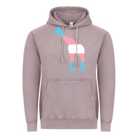 Vintage Zinc transgender flag ftm mtf trans pride Vintage Hoodie - linhVisuals