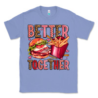 Colony Blue hamburger potatoes better together olivia Classic Tee - OliviaCreatesArt
