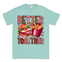 Seafoam hamburger potatoes better together olivia Classic Tee - OliviaCreatesArt