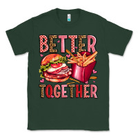 Sports Green hamburger potatoes better together olivia Classic Tee - OliviaCreatesArt