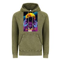 Vintage Olive concert wrld Vintage Hoodie - linhVisuals