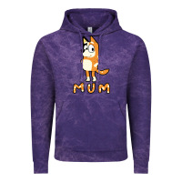 Cloud Purple bluey mom Vintage Hoodie - linhVisuals