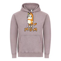 Vintage Zinc bluey mom Vintage Hoodie - linhVisuals