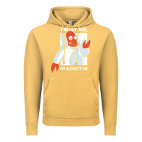 Vintage Mustard doctor zoidberg who Vintage Hoodie - linhVisuals