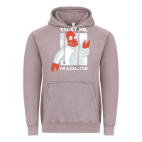Vintage Zinc doctor zoidberg who Vintage Hoodie - linhVisuals