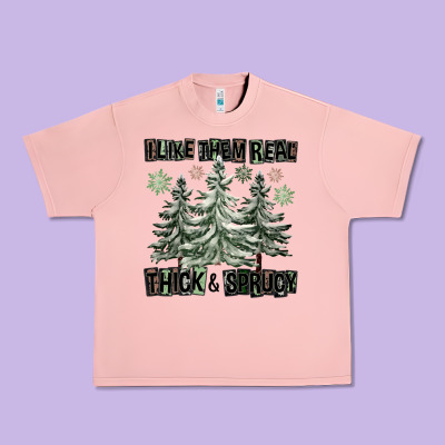 I Like Them Real Thick And Sprucy Urban Heavy Tee Designed By Fadigitalartstudio