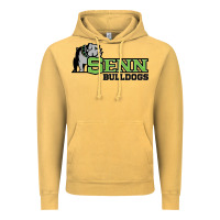 Vintage Mustard senn high school Vintage Hoodie - linhVisuals