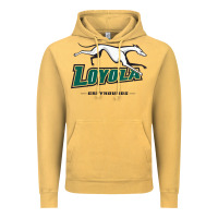 Vintage Mustard loyola (md) greyhounds Vintage Hoodie - linhVisuals