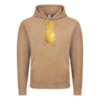 Vintage Coffee gold pineapple Vintage Hoodie - linhVisuals