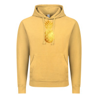 Vintage Mustard gold pineapple Vintage Hoodie - linhVisuals