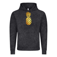 Vintage Black gold pineapple Vintage Hoodie - linhVisuals