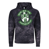 Cloud Black hibernian edinburg Vintage Hoodie - linhVisuals