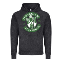 Vintage Black hibernian edinburg Vintage Hoodie - linhVisuals