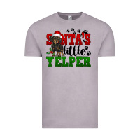 Vintage Zinc Santa's Little Yelper Vintage Tee - FaDigitalArtStudio