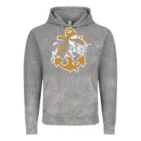 Cloud Rock navy midshipmen Vintage Hoodie - linhVisuals